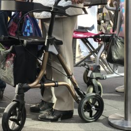 Mit dem Rollator sicher unterwegs